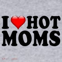 I Love Hot Moms Women's Sweatshirt thumb 2