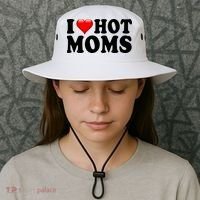 I Love Hot Moms Bucket Hat thumb 3