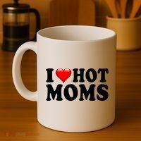 I Love Hot Moms Coffee Mug thumb 4