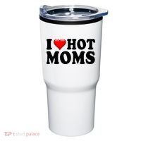 I Love Hot Moms Tumbler thumb 0