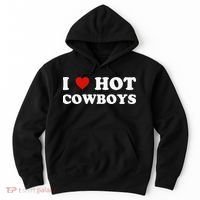 I love hot cowboys Hoodie thumb 0
