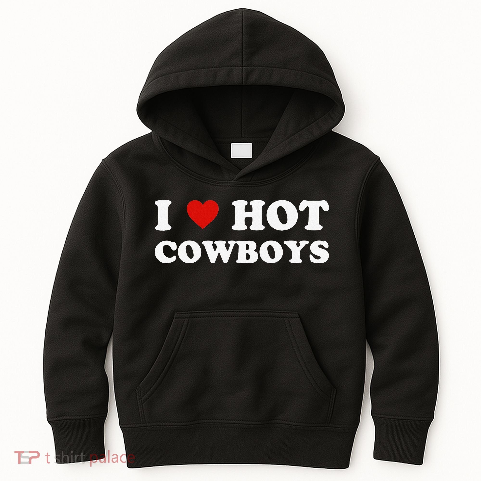 I love hot cowboys Kids Hoodie