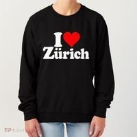 I Love Heart Zurich Switzerland Women's Sweatshirt thumb 0
