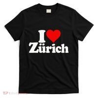 I Love Heart Zurich Switzerland T-Shirt thumb 0