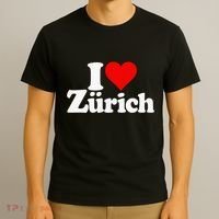 I Love Heart Zurich Switzerland T-Shirt thumb 3