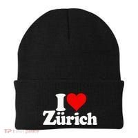 I Love Heart Zurich Switzerland Beanie thumb 0