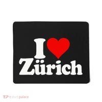 I Love Heart Zurich Switzerland Mousepad thumb 0