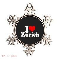 I Love Heart Zurich Switzerland Ornament thumb 0