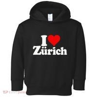 I Love Heart Zurich Switzerland Toddler Hoodie thumb 0