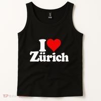 I Love Heart Zurich Switzerland Tank Top thumb 2