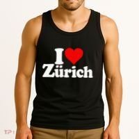 I Love Heart Zurich Switzerland Tank Top thumb 3