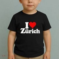 I Love Heart Zurich Switzerland Toddler T-Shirt thumb 2