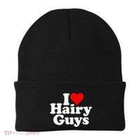 I Love Heart Hairy Guys Man Furry Beanie thumb 0