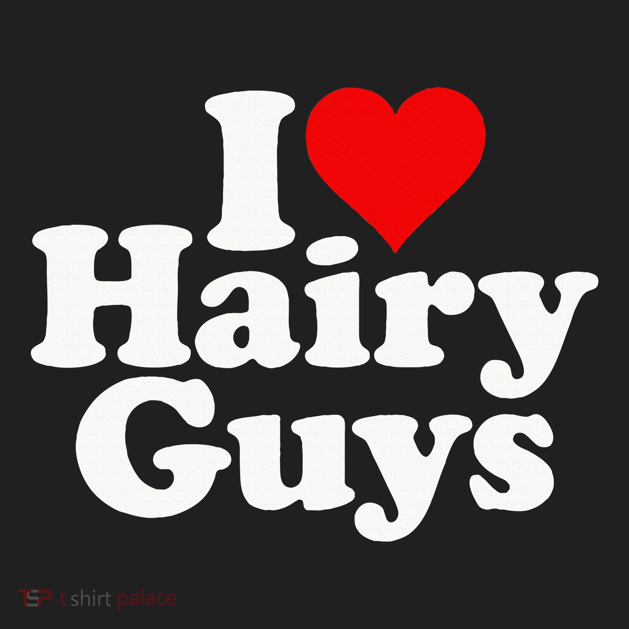 I Love Heart Hairy Guys Man Furry Women's Dry Zone Grid Polo