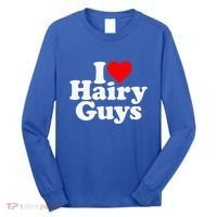 I Love Heart Hairy Guys Man Furry Long Sleeve Shirt thumb 0