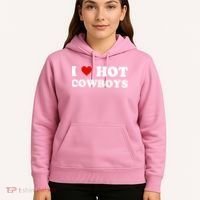 I Love Hot Cowboys Hoodie thumb 5