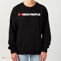 I Love (heart) Nice People Women's Sweatshirt thumb 0
