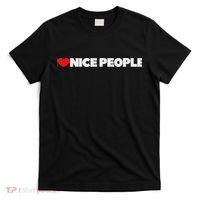 I Love (heart) Nice People T-Shirt thumb 0
