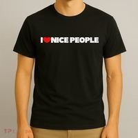 I Love (heart) Nice People T-Shirt thumb 3