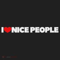 I Love (heart) Nice People Beanie thumb 2