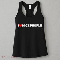 I Love (heart) Nice People Women's Tank Top thumb 3