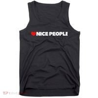 I Love (heart) Nice People Tank Top thumb 0
