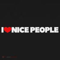 I Love (heart) Nice People Toddler T-Shirt thumb 4