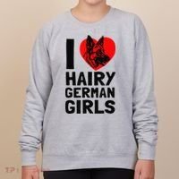 I Love Hairy German German Shepherd edition  Women's Sweatshirt thumb 0