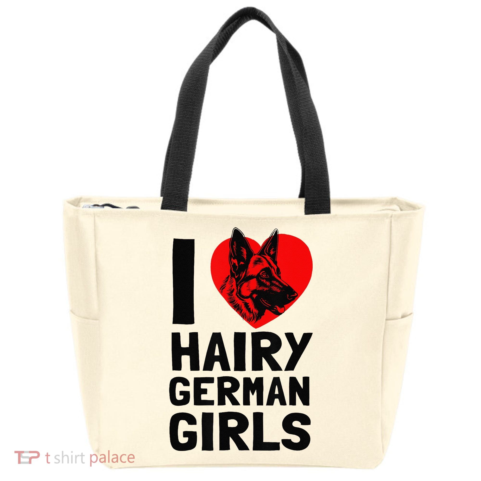 I Love Hairy German German Shepherd edition  Tote Bag