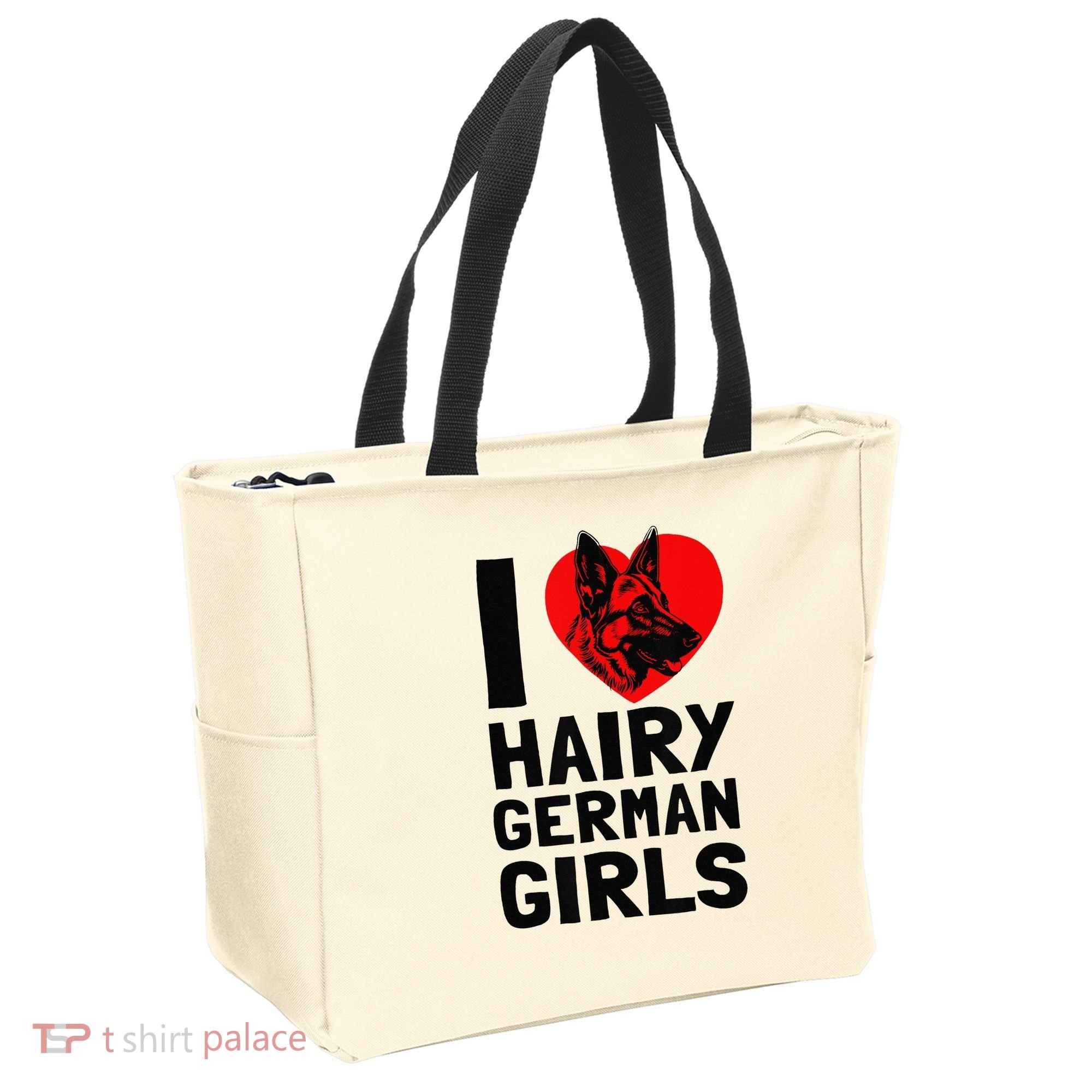 I Love Hairy German German Shepherd edition  Tote Bag