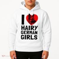 I Love Hairy German German Shepherd edition  Hoodie thumb 2