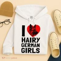 I Love Hairy German German Shepherd edition  Hoodie thumb 4