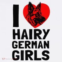 I Love Hairy German German Shepherd edition  Hoodie thumb 7