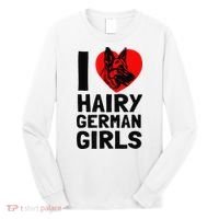 I Love Hairy German German Shepherd edition  Long Sleeve Shirt thumb 0