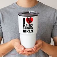 I Love Hairy German German Shepherd edition  Tumbler thumb 2