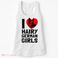 I Love Hairy German German Shepherd edition  Women's Tank Top thumb 0