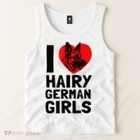 I Love Hairy German German Shepherd edition  Tank Top thumb 2