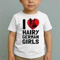 I Love Hairy German German Shepherd edition  Toddler T-Shirt thumb 2