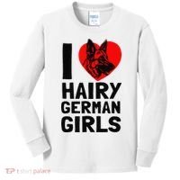 I Love Hairy German German Shepherd edition  Kids Long Sleeve Shirt thumb 0