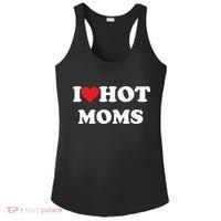 I Love Hot Moms Ladies PosiCharge Competitor Racerback Tank thumb 0