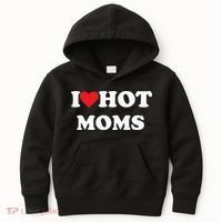 I Love Hot Moms Kids Hoodie thumb 0