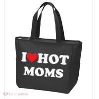 I Love Hot Moms Tote Bag thumb 3