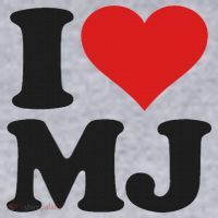I Love Heart Mj M J M.j. Women's Sweatshirt thumb 2