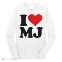 I Love Heart Mj M J M.j. Long Sleeve Shirt thumb 0