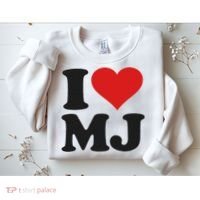 I Love Heart Mj M J M.j. Sweatshirt thumb 2