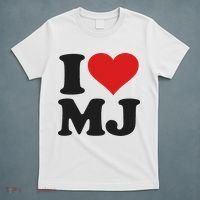 I Love Heart Mj M J M.j. T-Shirt thumb 5