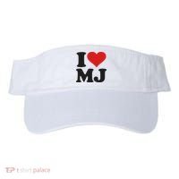 I Love Heart Mj M J M.j. Visor thumb 0