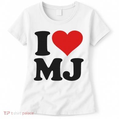 I Love Heart Mj M J M.j. Women's T-Shirt