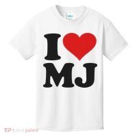 I Love Heart Mj M J M.j. Kids T-Shirt thumb 0