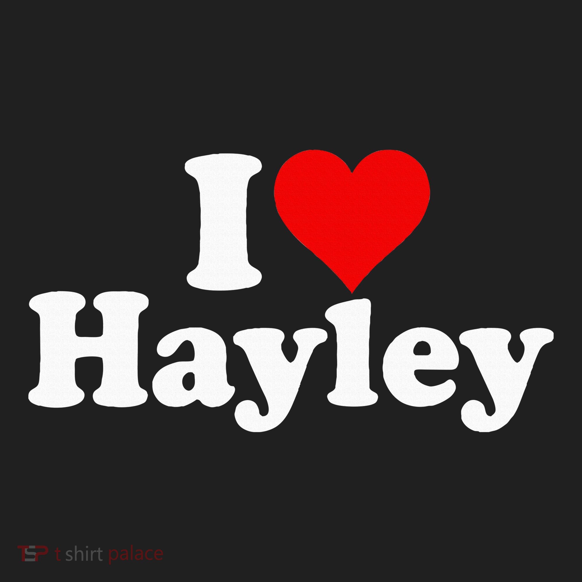 I Love Heart Hayley Beanie